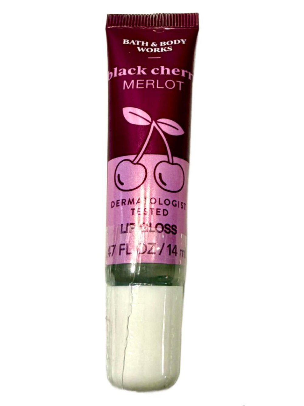 Bath & Body Works BLACK CHERRY MERLOT Lip Mask & Gloss NEW 2pc Lot - Picture 3 of 7